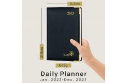 China Monochrome 80gsm Paper A5 Page A Day Diary Weekly Monthly Schedule supplier