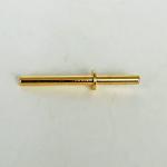 Gold Plating Brass Machined Pins 1.6x20mm For CNC Vertical Machining Center