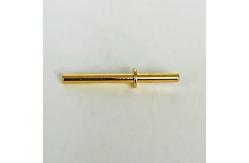 China Gold Plating Brass Machined Pins 1.6x20mm For CNC Vertical Machining Center supplier