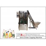Single Head Rotary Capping Machine Servo Motor Driven Packaging Machine for sale