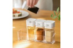 China Salt And Pepper Containers 100ml Spice Shaker Plastic Spice Container Condiments Jar supplier