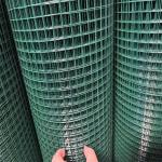 Wholesale Euro Outdoor Garden Pvc Coated Wire Mesh Rolls Welded Wire Fabric for sale