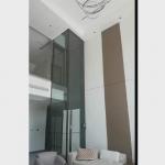 Safe & Reliable Screw-Driven Elevator | Stainless Steel Design with Emergency Stop Button for sale