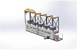 China Road Construction Bitumen Melter , Bitumen Heating Equipment For Bag / Box Packing supplier
