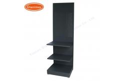 China Hardware Pebboard Tools Rack Retail Shop Metal Display Stand supplier