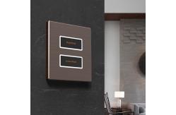 China Laffey 5 conjoined Smart Push Button Wall Switch For Light Control supplier