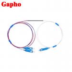 1X2 Singlemode / Multimode FBT Fiber Coupler Splitter FC / APC 1310 1550nm for sale