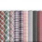 British Style Tweed Flower Wrapping Paper 110g Pure Paper for sale