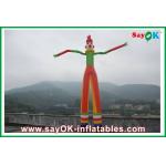Air Advertising Man Two Legs Inflatable Air Dancer , Inflatable Clown Rip Stop Nylon Cloth for sale