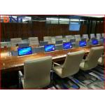 Retractable FHD Screen LCD Desk Monitor Lift  For Advanced Office System