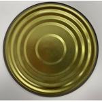 China ID153mm 603Tinplate Lid Metal Can With Lid For Paper Tube Tinplate SPTE TFS manufacturer
