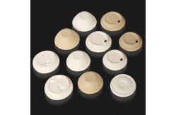 China Biodegradable Compostable Disposable Paper Sugarcane Bagasse Fiber Coffee Cup Lid supplier