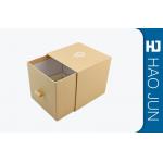 Champagned Color Logo Printing Paper Cardboard Candle Drawer Boxes for sale