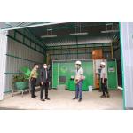 SUS304 2000KG Compost Waste Food To Fertilizer Machine 2300mm Sustainable for sale
