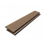 Acoustic Wood Slat Wall Panels For Interior Wall Decor Soundproof Wall Panels 3D Slat Wood Panels for sale
