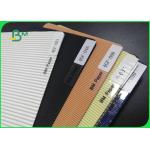 120g + 150g Single Face Color Corrugated Paper Board For Furniture Package for sale