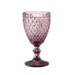 Personalised Red Wine Glass Crystal Goblets Single Wall for sale