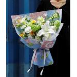 70gsm Printed Florist Wrapping Paper Waterproof for Bouquet for sale