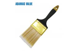 China Wall Paint Plastic Handle Paint Brushes With Metal Polishing Ferrule supplier