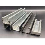 41x21 Custom Perforated Strut Channel for Solar Mounting with HDG Finish