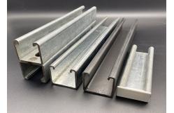 China 41x21 Custom Perforated Strut Channel for Solar Mounting with HDG Finish supplier