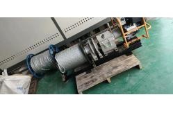 China 50 KN Gas Engine 12mm Steel Wire Pulling Machine supplier
