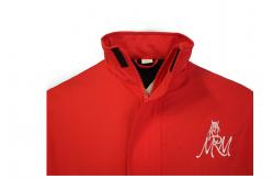 China S-5XL Fleece Lined 413 GSM Black Thermal Jacket With Embroidery supplier