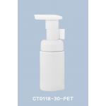 30mm  Foam Bottle Pump outer /inner spring customized tube length and colour for sale