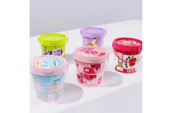 China Capacity Customized 500ml Transparent White PP Plastic Container for Chocolate Spread supplier