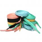 Breathable Custom Shoelace 5mm Woven Shoe Laces Sustainable for sale