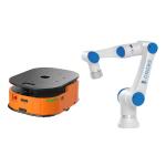 Mobile AGV Robot Q2L-300A With CNGBS Cobot Robot For Automated Material Handling As AGV for sale