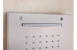 China Pressure Balance Tower Rainfall And Waterfall Shower Panel System ROVATE SS Body Material supplier