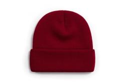 China Autumn Womens Knit Beanie Hats Skull Wool Cuff Beanie Watch Cap supplier