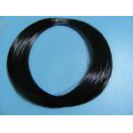 Hook And Eye Black 4mm Plastic Coated Wire Rope Black Smooth Surface for sale