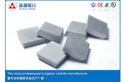 China Carbide Brazed Tips Cemented Welding cutter P10 - P30 Grade supplier