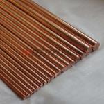 Free Cutting ASTM C14500 Tellurium Copper Alloy Rod / Bar Shape for sale