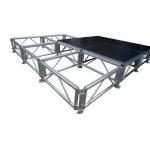 Quick Assembly Aluminum Portable Stage Lightweight Aluminium Staging Platform For Concerts for sale