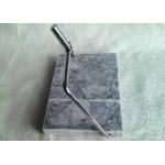 Natural Marble Cheese Slicer With Board , Grey Marble Wire Cheese Slicer
