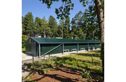 China Customized Galvanized Steel Chicken Shed for Poultry Farming supplier