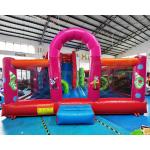 Plato Inflatable Bounce House Combo Amusement Park Bouncy Castle Slide for sale