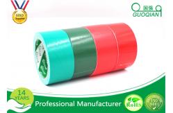 China High Stick Gaffer Rubber Adhesive Cloth Waterproof Duct Tape For Carton Sealing supplier
