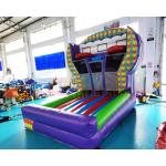 Commercial Shooting Ball Toss Inflatable Sports Games Basketball Goals for sale