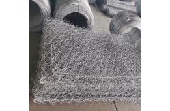 China Hexagonal Hot Galvanized Three Twisted Gabion Basket For River Protection Project supplier