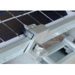 China PV End Clamp Solar Roof Mount System 6063- T5 Aluminium Extruded Profiles manufacturer