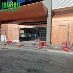 Outdoor No Dig Decorative Removable Construction Site Temporary Fence Panels For Sale for sale