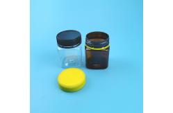 China BPA Free Square Selling Plastic Honey Bottles 200ml 320ml 400ml supplier