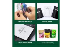 China Custom Printed Stand Up Pouches Waterproof Branded Packaging Bag Wholesale Options supplier