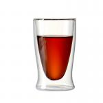 Hand Blown Insulated 250ml Double Wall Glass Cup for sale