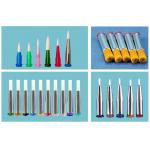 Good Quality Anti-Static And Non-Shedding White Bristles And Yellow Bristles Glue Dispensing Needles for sale