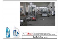 China Foaming Liquid Filling And Sealing Machine Line For Floor / Glass Cleaner supplier